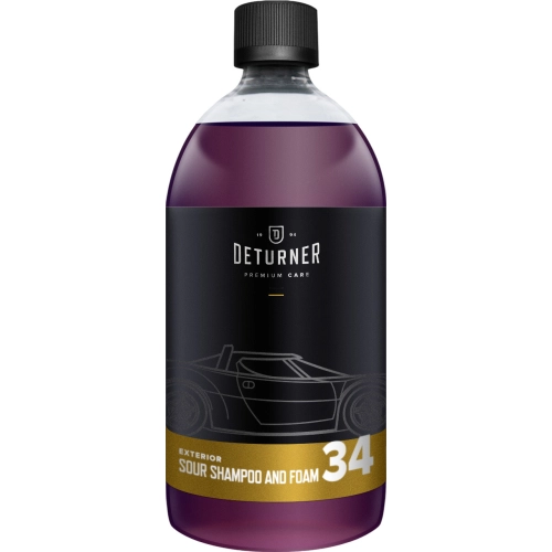 DETURNER SOUR SHAMPOO AND FOAM 1L szampon i piana do mycia auta 2w1